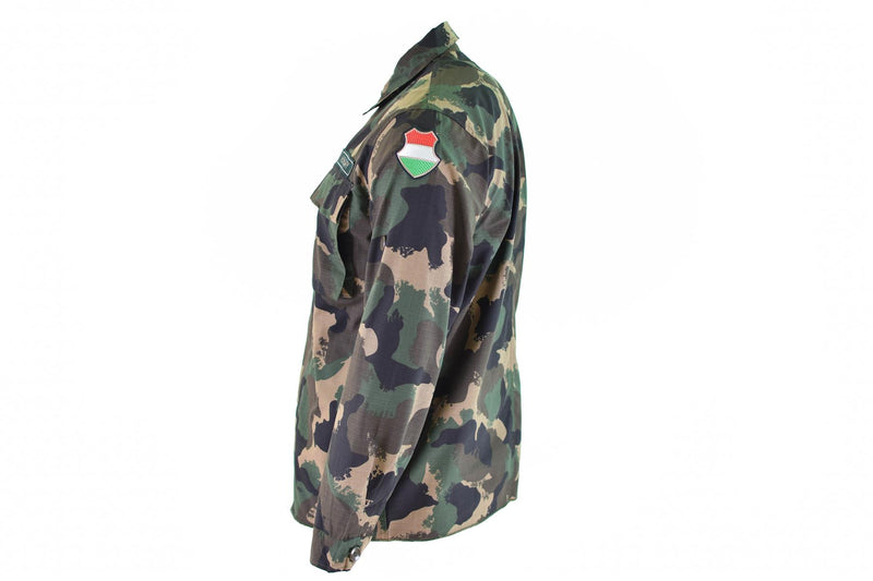 Echt Hongaars legerhirt M90 4 kleur camouflage camouflage lange mouwen militair nieuw