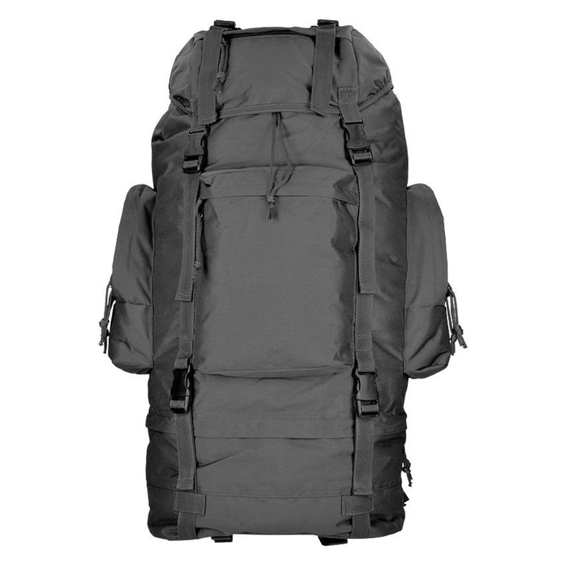 Mil-Tec Ranger Tactical Backpack Hiking Camping Trekking Daypack 75L Black Bag
