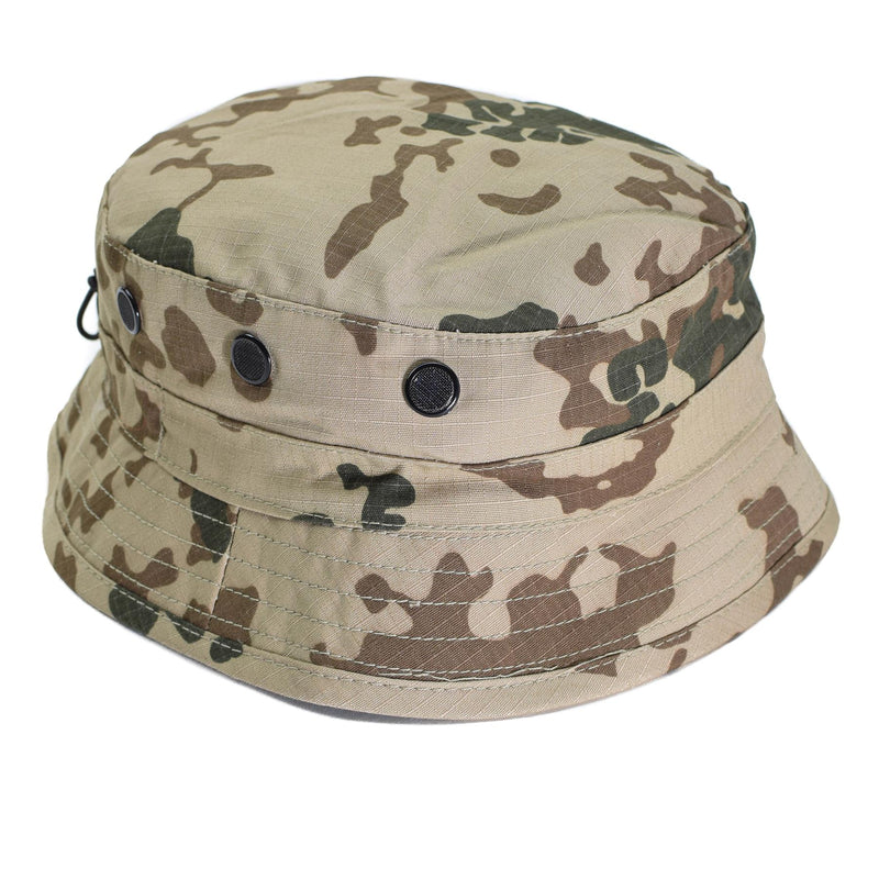 Tacgear Brand Duitse legerstijl emmer boonie hoed woestijn flecktran camo ripstop