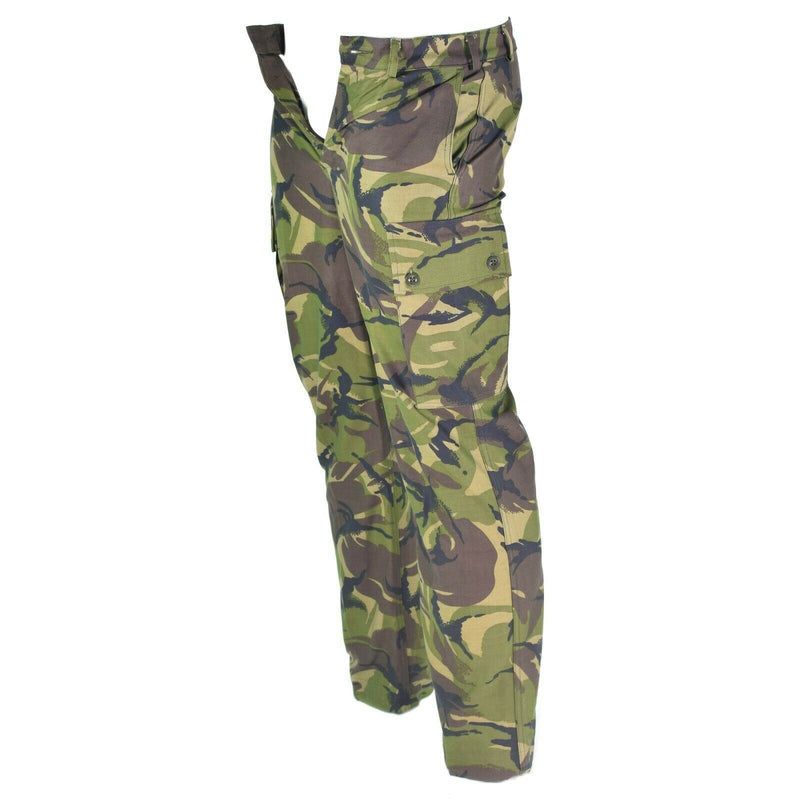 Echte Nederlandse leger gevechtsbroek Militair Woodland Camo -broek Nieuw