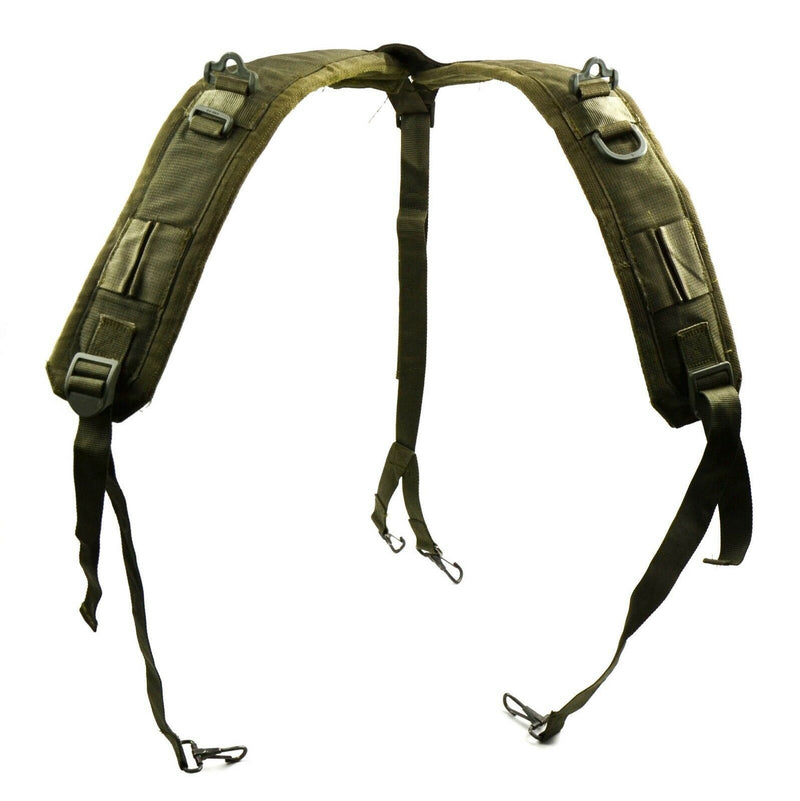 Originele Italiaanse leger y-riem bretgers schouderharnas tactische riem