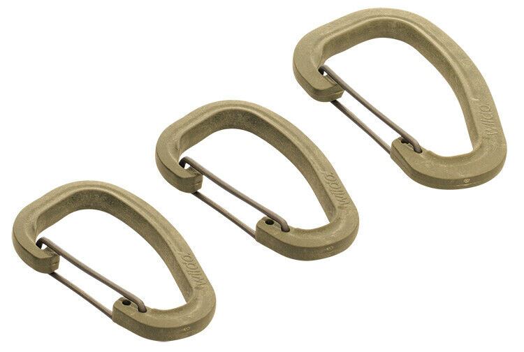 Echte Wildo Accessoire Carabiner Set OD 3PCS lichtgewicht stevige clips