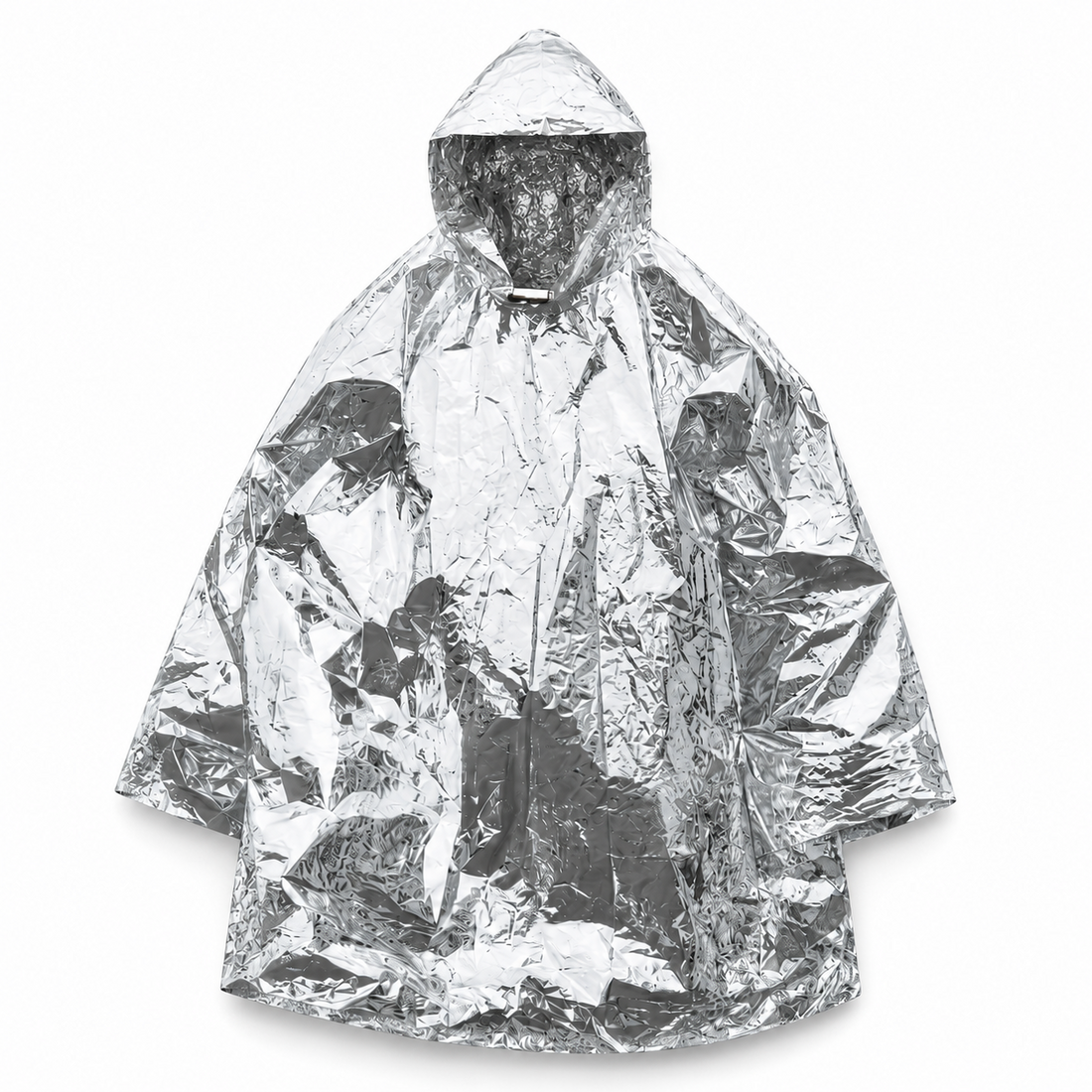 Mil-Tec Emergency Survival Poncho Lichtgewicht thermische regenhoes met capuchon