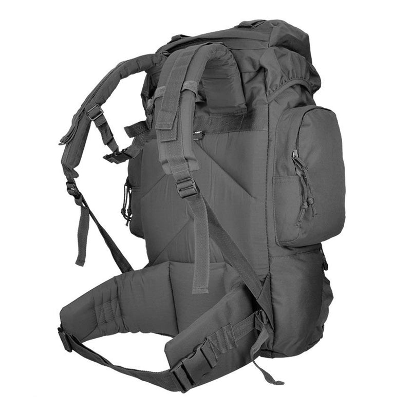 Mil-Tec Commando RUCKSACK Duurzaam 55L waterdichte deksel trekking rugzak zwart