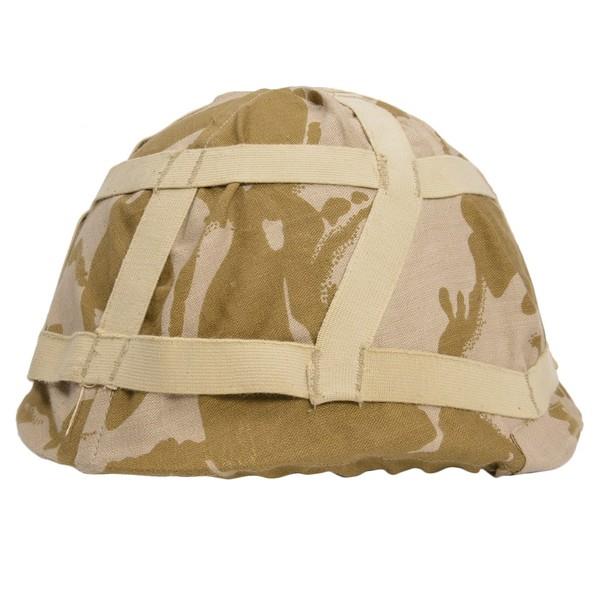 Originele Britse leger troepen helm cover camouflage dpm woestijn nieuw