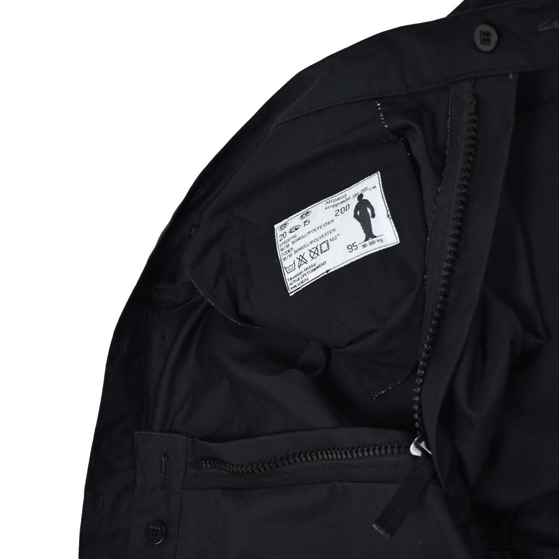 Origineel Zweeds leger m90 broek zwart veld gevechten broek bdu nieuw