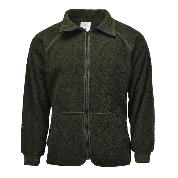 Originele Nederlandse militaire fleece jas Warm zacht thermisch koude weerskleding