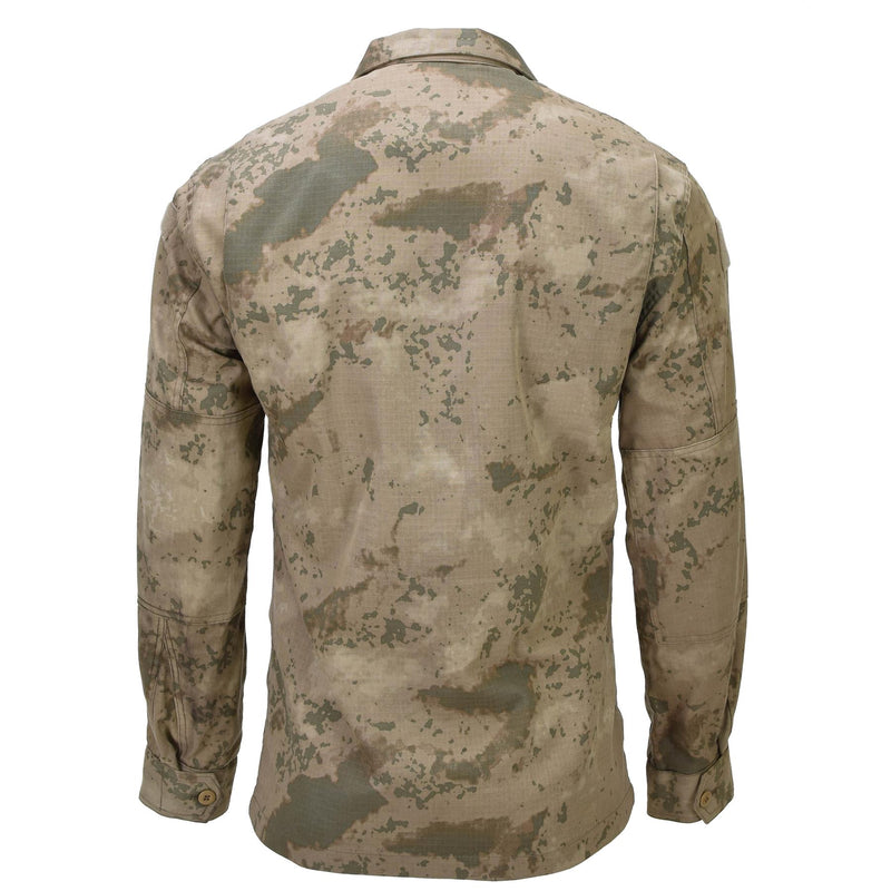 Echt Turkse leger uniforme jas ripstop versterkte ellebogen m2018 camo