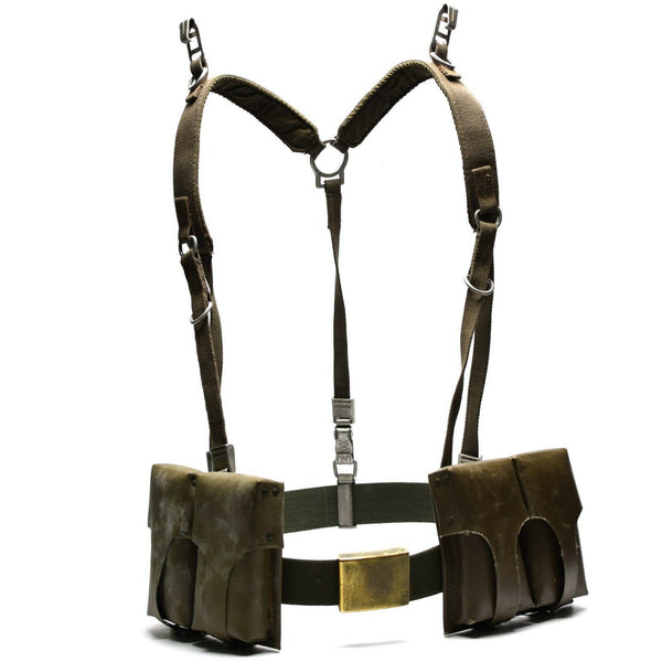 Duitse leger y-riem Suspenders Belt Webbing Set System Tactical Harness Pack Kit
