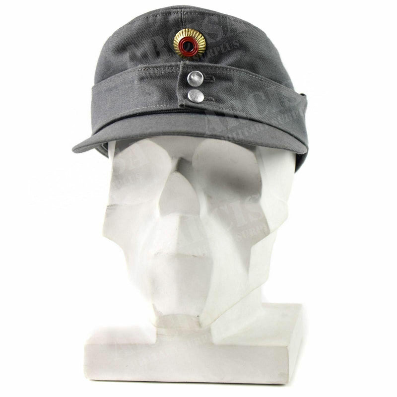Originele Duitse leger bergkap Gebirgsjäger grijze militaire hoed