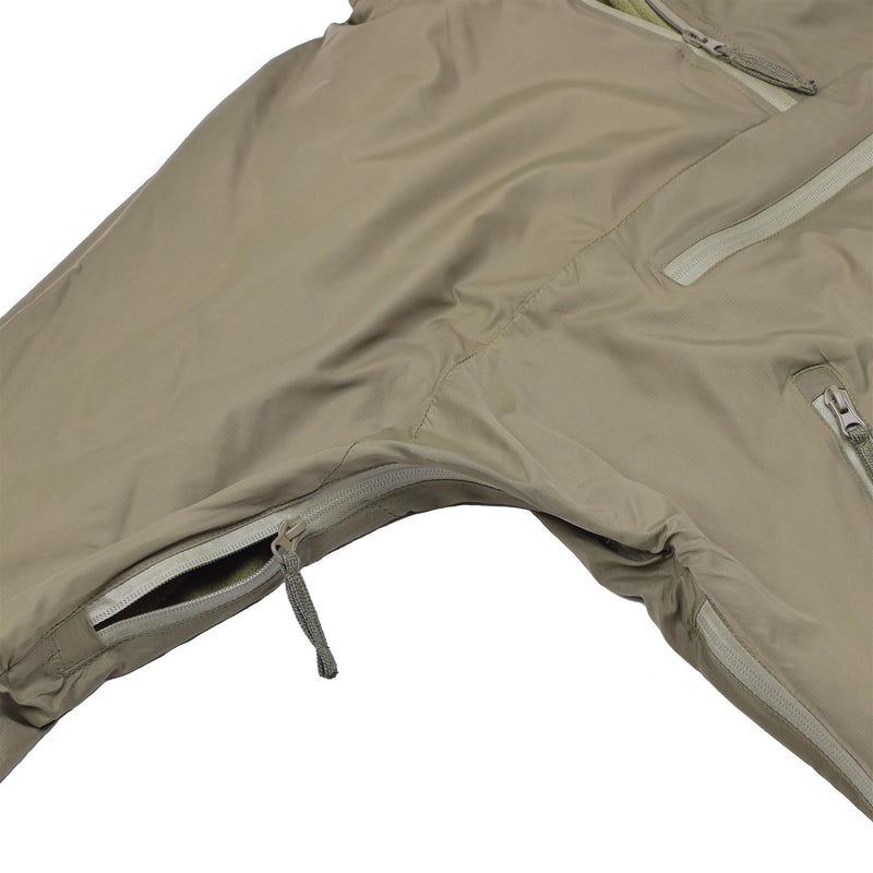 MFH -merk Anorak Jacket Thermisch lichtgewicht Fleeced Fleeced Hooded Sports Jacket Nieuw