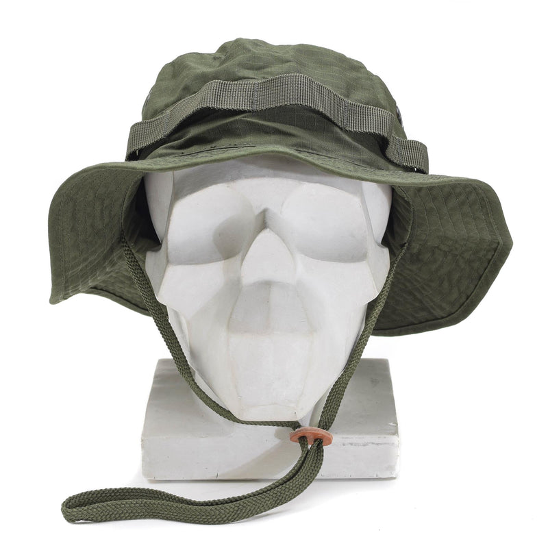 MIL-TEC merk militaire stijl ripstop olijfboonie hoed lichtgewicht camping cap