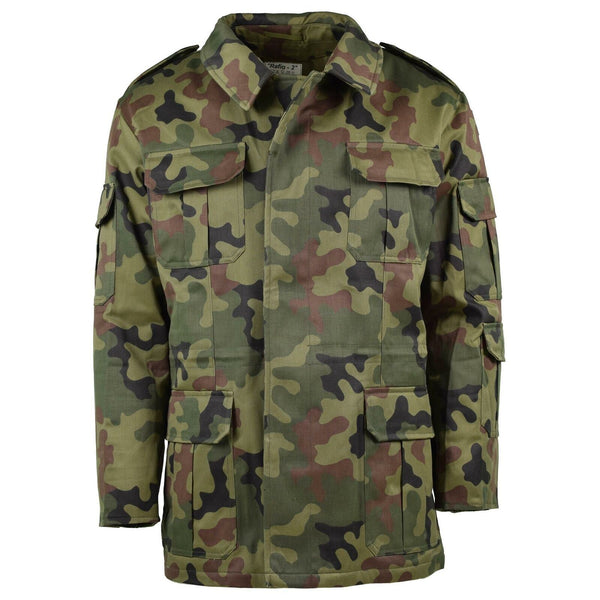 Echt Poolse leger Parka Panther Camo Camo Militaire jas gevecht BDU Surplus Nieuw