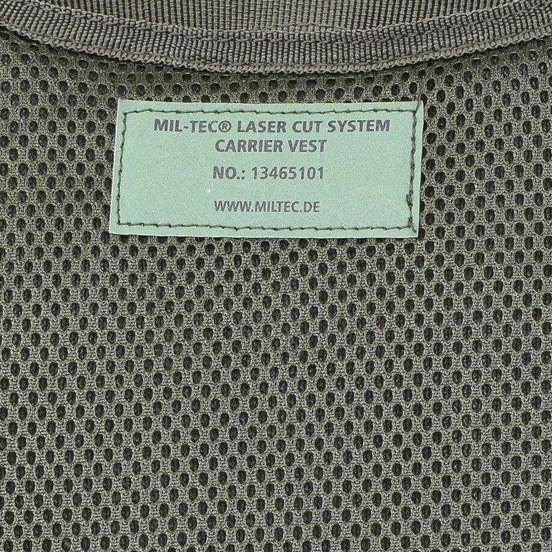 MIL-TEC laser gesneden modulaire plaat drager tactische gevechtsvest molle olijf