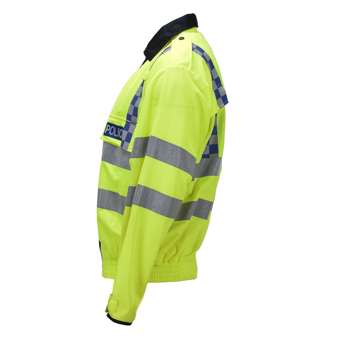 Originele Schotse gemeenschap vrijwilliger hi-vis jas reflecterende gele werkkleding