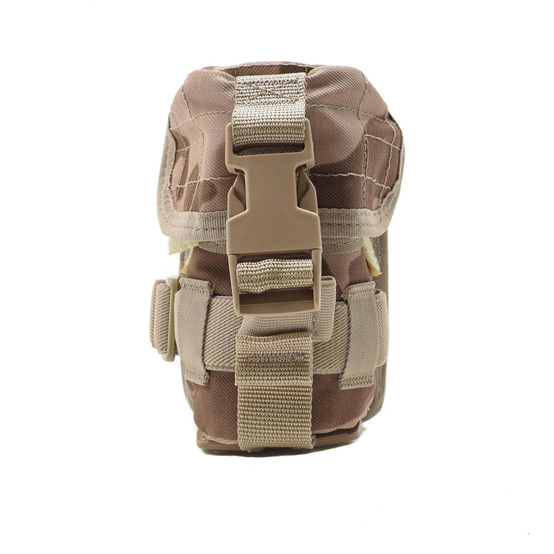 Originele Tsjechische Republiek militaire granaatzak molle buckle tactische woestijn camo