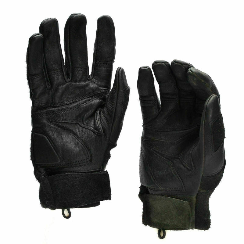 Originele Oostenrijkse leger gevecht tactische handschoenen lederen nomex militaire handschoenen