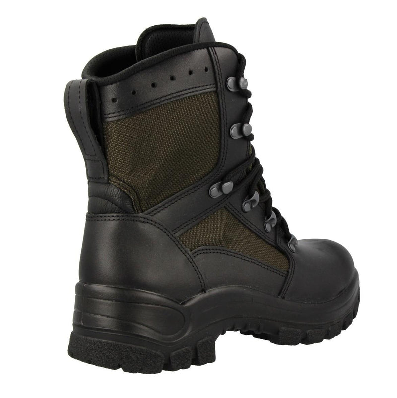 Echt Duits militair gevecht laarzen lederen textiel tactisch veldschoenen nieuw