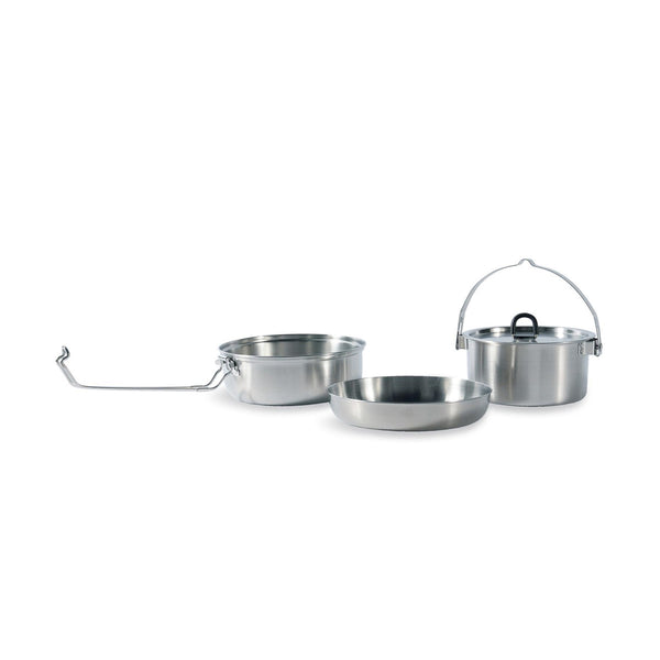 Tatonka Outdoor Cooking Stewing Set roestvrijstalen camping wandel compacte pot