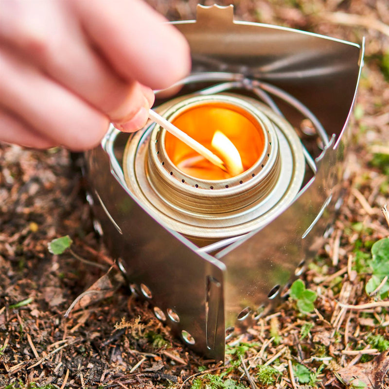 Trangia mini compact ultralicht draagbare kachel set Burnet Kit wandelen buiten