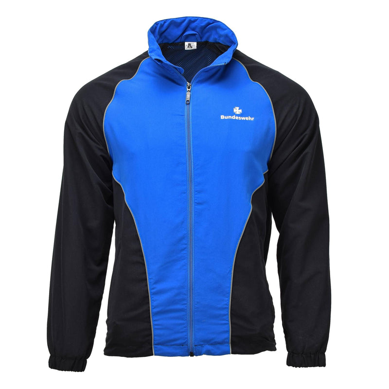 Echt Duitse militaire bundeswehr jas tracksuit shirts sportkleding blauw zwart