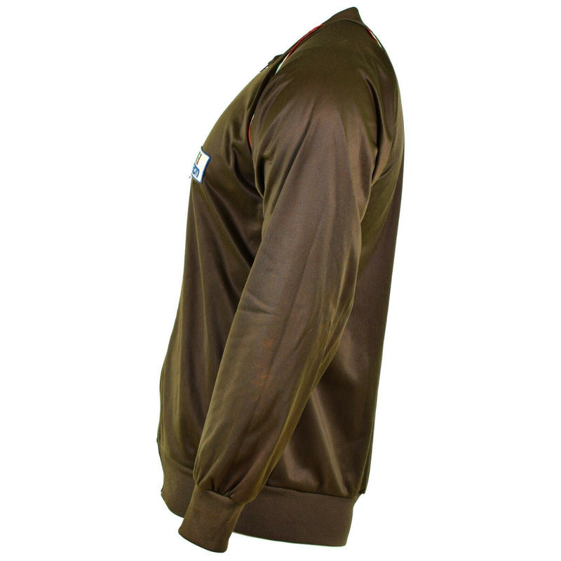 Echt Italiaans leger training trainingspak top jas militaire sport vintage
