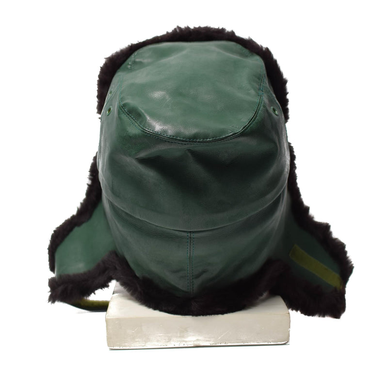 Originele Duitse politie Warm Winterhoed koud weer Faux Bur Ushanka Badge Nieuw