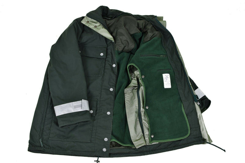 Echt Duitse politiejas Goretex Groene waterdichte BGS Parka Border Guard