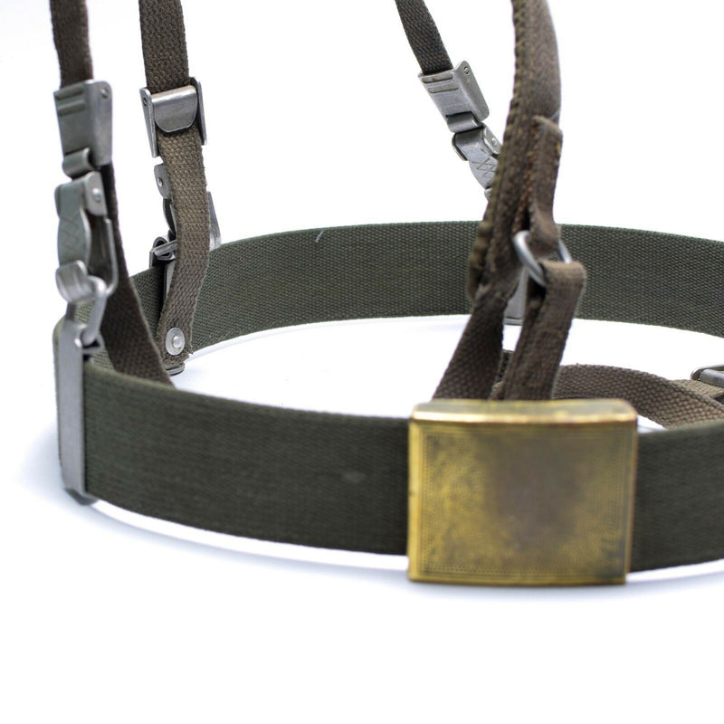Duits leger y-rand Suspenders Belt Webbing Set System Tactical Harness Pack