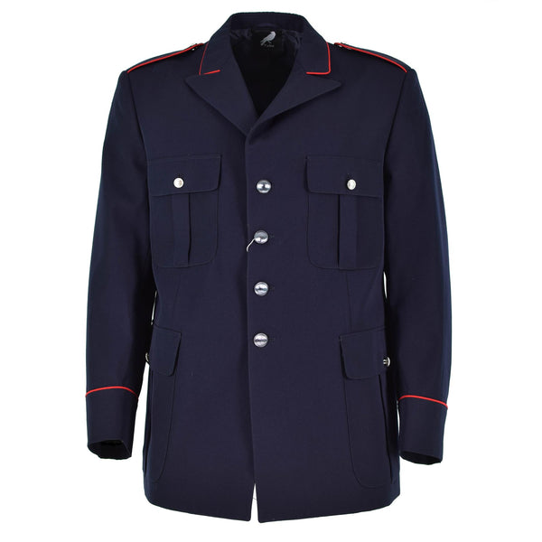 Echt Italiaanse militaire politie -uniform Officiële officier Formal Blue Jacket Nieuw