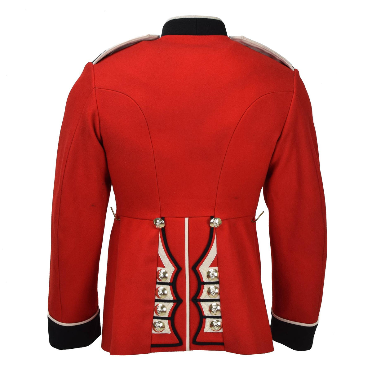 Echte Britse legerjas uniform tuniek rode jurk scharlaken bewakers cavalerie