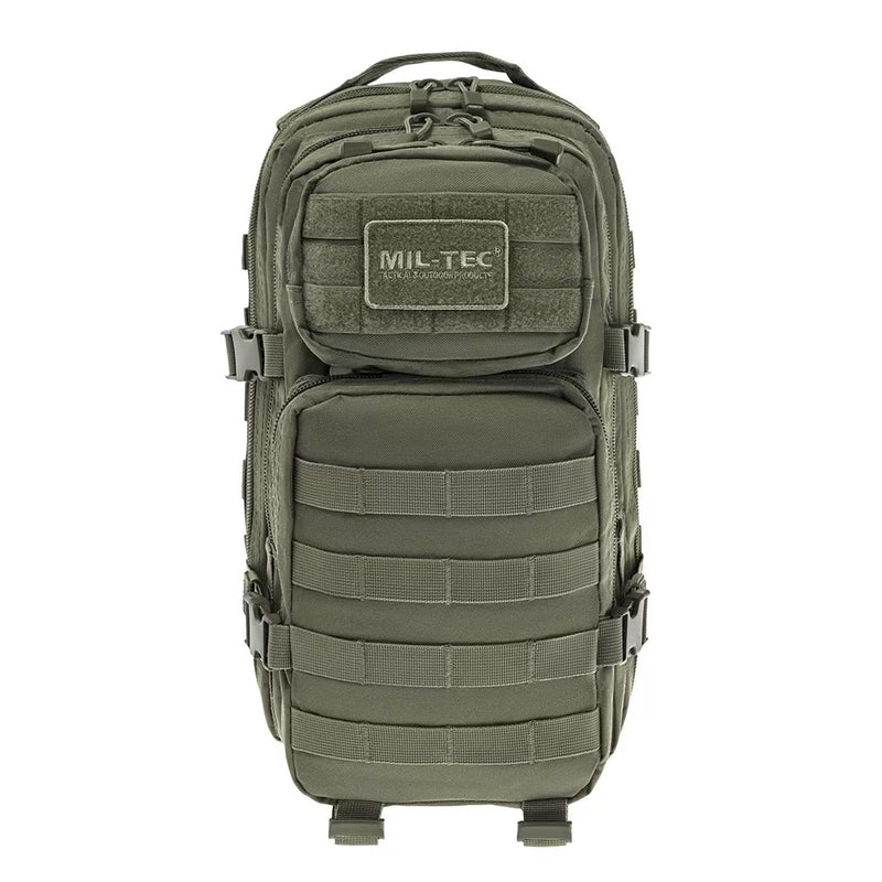 MIL-TEC U.S. Assault Style Tactical Backpack 20L wandelen Outdoor Daypack Olive
