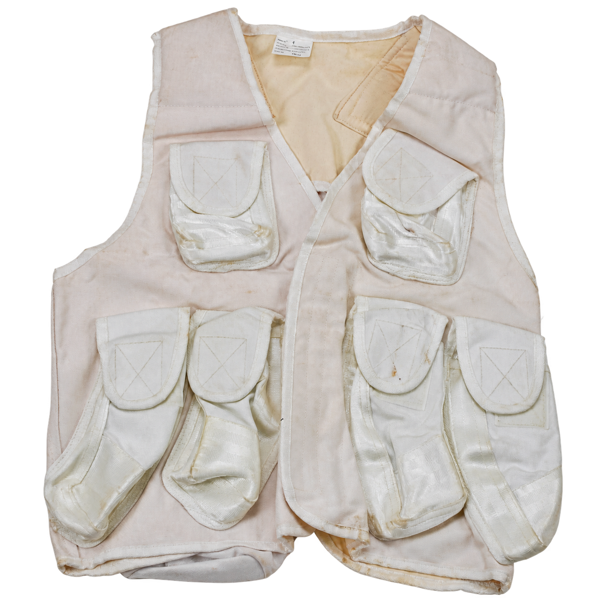 Origineel Turks militair tactisch vest Multi Pouch Field Utility wit