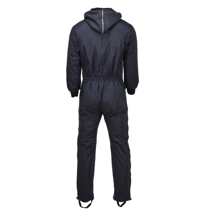 Originele Nederlandse militaire winteroverslag faux fur cooded warme jumpsuit in het algemeen