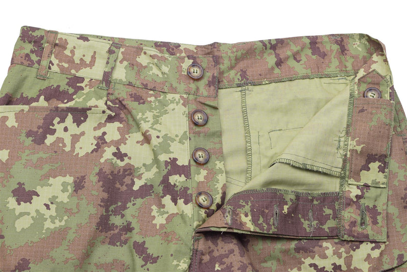 Echte Italiaanse militaire gevechtsbroek Field Troops Ripstop BDU Vegetato -broek
