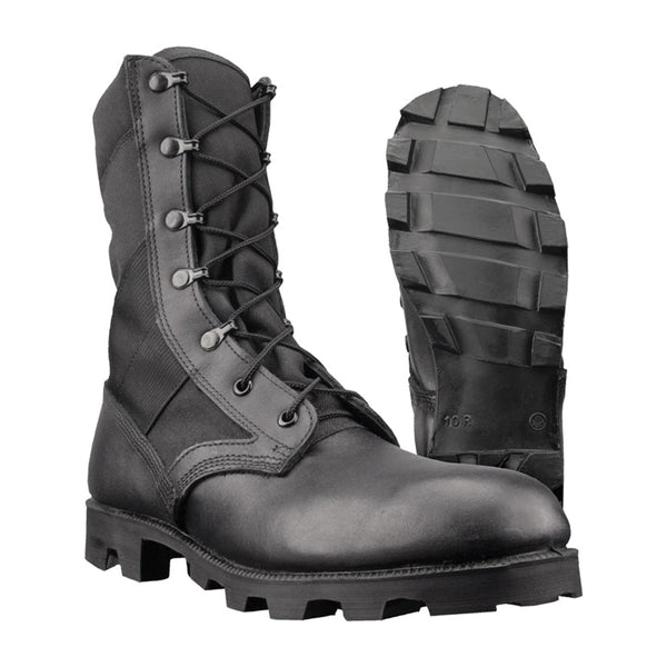 Echte Amerikaanse leger Jungle Black Leather Panama Boots Combat Military Footwear Nieuw