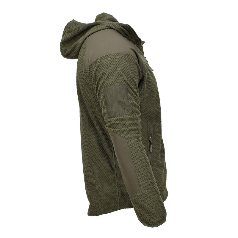 Blochl Brand Militaire stijl Fleece thermisch jasje kappert gewapend olijfnieuw