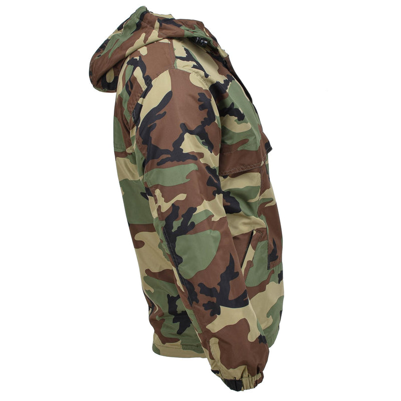 Mil-Tec Duitse militaire gevechtsjack Winter Woodland Winddicht
