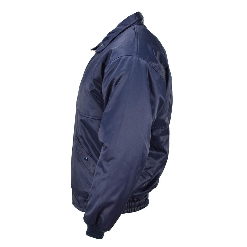 Merk Lambert Franse luchtmacht bomberjack blauw warm winddicht pilootuniform