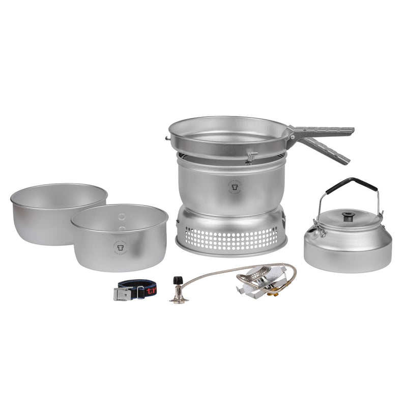 Trangia aluminium kookkachel set ultralicht compacte buitenkookgerei camping