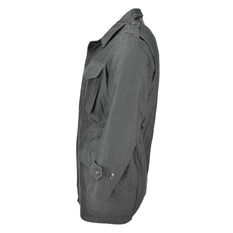 Echt Grieks leger M65 Ongegeerd jasje Gray Work Uniform Militair Surplus Nieuw