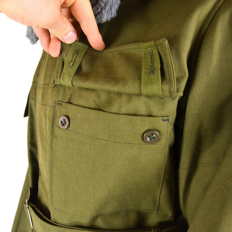 Origineel Tsjechisch leger Field Parka M85 Army Issue Hooded Winter Jacket W Lining Nieuw