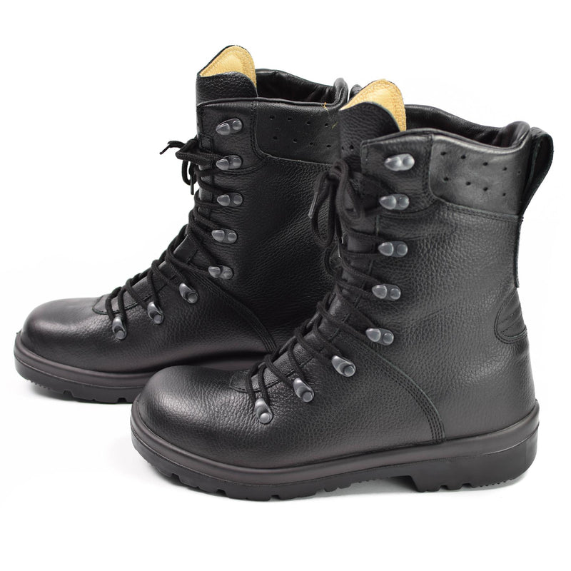 Original Duitsland Army Boots Black Leather Field BDU Combat BW Militair probleem Nieuw