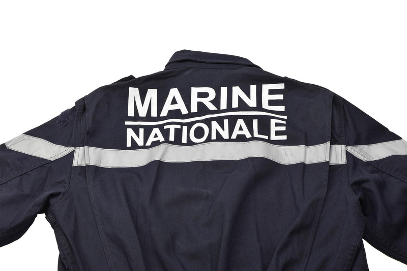 Echte Franse marine Coverall ThermoStable Marine Jumpsuit Solid Dark Blue Nieuw