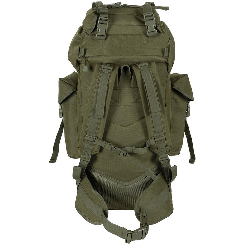 MFH Brand Army BW Combat Tactical Molle 65L Backpack Aluminium Rod Field Bag Nieuw