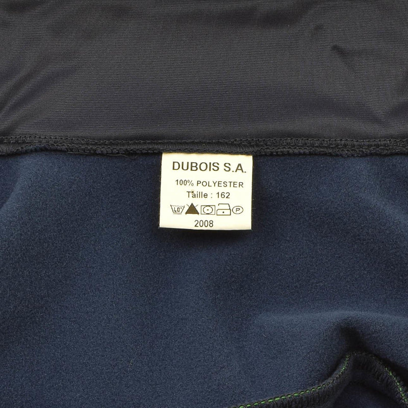 Origineel Frans leger tracksuit sportjack Activewear Suite top blauw shirt nieuw