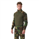 Helikon-Tex MCDU Combat Shirt Elleboogversterking Ripstop Woodland Camo