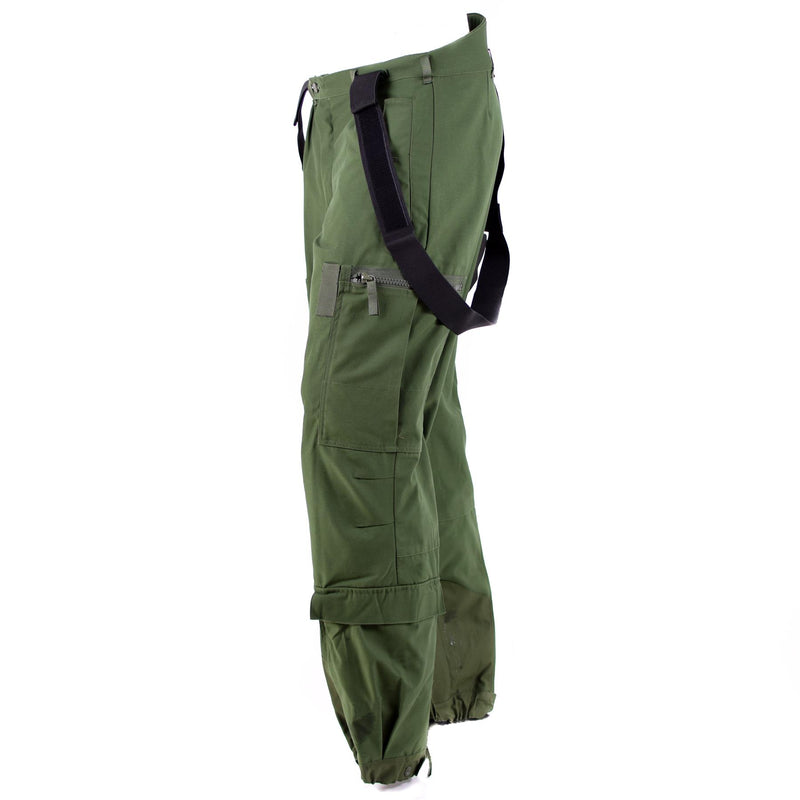 Echte Zweedse thermische tankbroeken M90 Olive BDU -broeken W Braces Over het algemeen nieuw