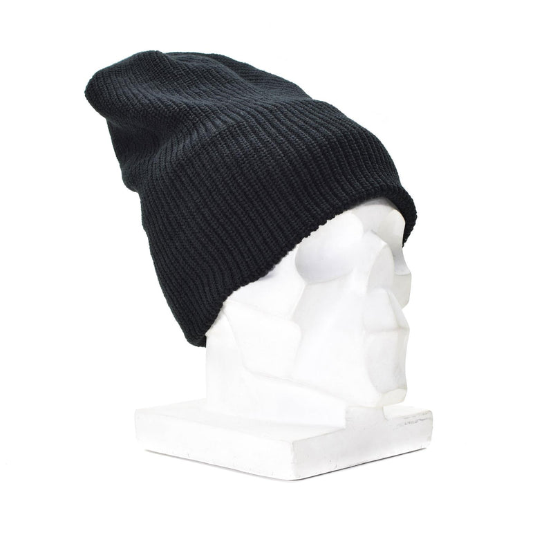 Brand Mil-Tec Beanie Knit Cap Watch Cap Thinsule ™ Black Winter Hat One Size One Size