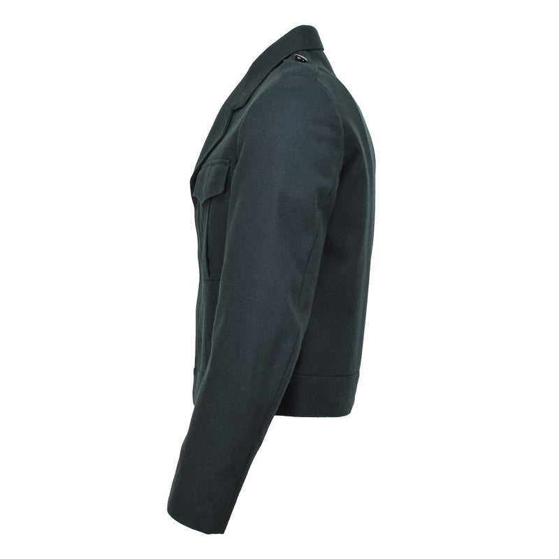 Originele Belgische leger blouse jas veldtroepen Casual wol blouson groen nieuw